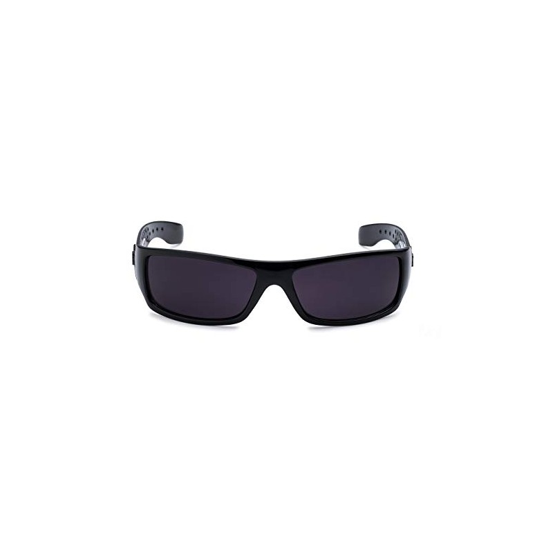 LOCS Sunglasses Hardcore Black Dark Lens 0103
