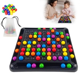 FHBHJNATC Chessboard Double Duel, Intellectual Chessboard Child, Ball Game, Intellectual Games, Parent-Child Games, Development of Children's Brain, Puzzle Games, Family Table Games (80)