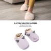 1 Pair Electric Foot Warmer USB Heating Shoes 3 Gears