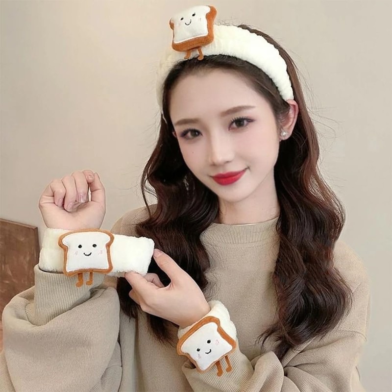 Face Wash Headband Absorbent Quick Dry Bath Makeup Headband Cute