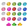 Dtoterul Glitter Stones Large 150 Pieces Plastic Diamonds Large Acrylic