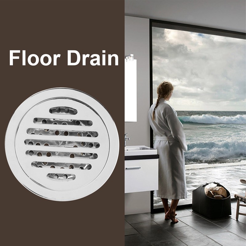 Floor Drain Copper Round Insectproof and Deodorant Floor Drain for