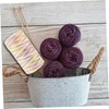 KONTONTY Multi-use Crocheting Yarn Ice Silk Thread for DIY Projects