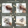 12 PCS Pull Bows for Gift Wrapping Ribbon Pull Bow