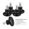 Kaleurrier Heavy Duty Stools with Bell Glides Backless Height Adjustable