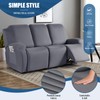 TAOCOCO Stretch Recliner Sofa Covers 3 Pieces Couch Covers for