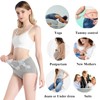 Esrinse Women's High Waist Cotton Underwear Full Coverage Briefs Tummy