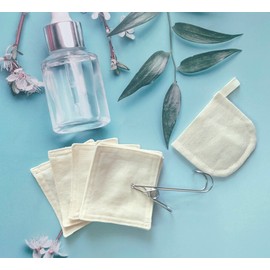 [Kim Butler] Sochang cotton pads that I use over and over again - face wash pad (burlap) / [김집사]쓰고쓰고 또 쓰는 소창화장솜 - 세안패드(삼베)