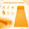 Wedding Aisle Runner 4.5ftx20ft Gold Aisle Runners Velvet Carpet Runner