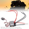 7.216V 320A TwoWay Brush ESC for Vehicle Ship Model Support