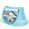 Baby Beach Tent, Portable Baby Travel Tent with Mosquito Net,