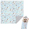 Walking Way 27.6" Cat Grooming Wrap, Magic Cloth Protective Wrap,