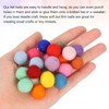 PATIKIL Wool Felt Balls Beads Wool Felting Pom 1.5cm 15mm