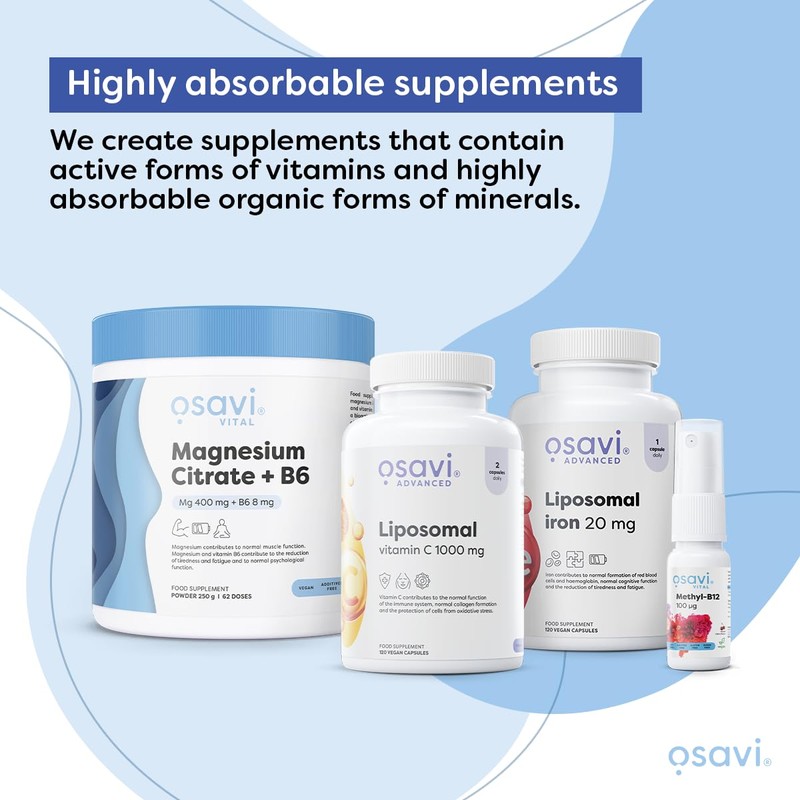 OSAVI Chaga Mushroom Extract Capsules, 1000mg, 60 Vegan Caps, Standardised