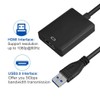 USB 3.0 to HDMI Adapter, HD 1080P Video Converter USB