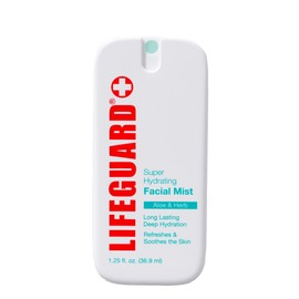LIFEGUARD Super Hydrating Facial Mist - Aloe & Herb, Face Mist Hydrating Spray for All Skin Types, Lightweight Face Moisturizer - 1.25 fl. oz.