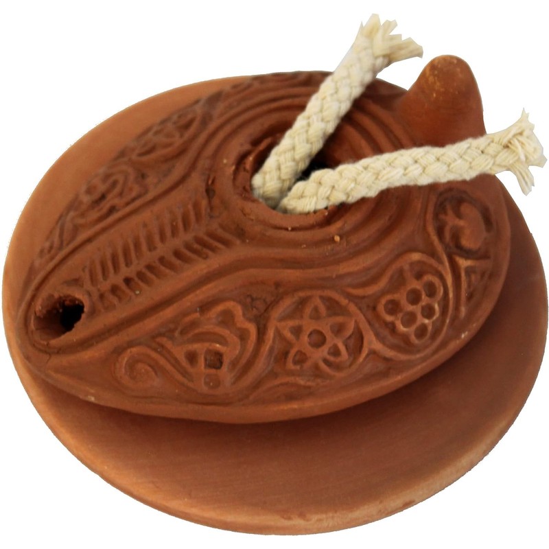 Biblical Replica HERODIAN OIL LAMP from Israel