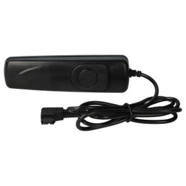 vhbw Remote Shutter Release Cable Compatible with Sony Alpha DSLR-A580Y, DSLR-A700, DSLR-A700K Camera, 1 m, 2 Stage Shutter Release Function