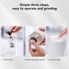 Portable Coffee Grinder Adjustable Thickness Travel Camping Electric USB Rechargeable