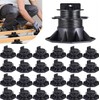 24-Pack Universal Deck Support Pedestals - Adjustable Height Base for