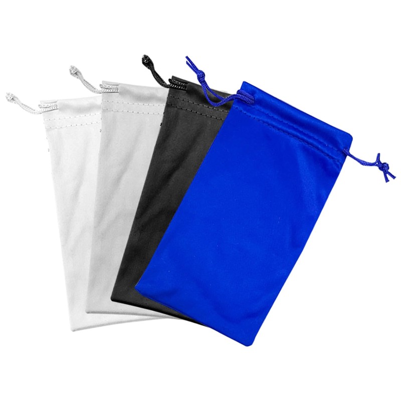 Mivanta 4pcs Microfiber Glasses Pouch Sunglasses Pouch Soft Drawstring Case