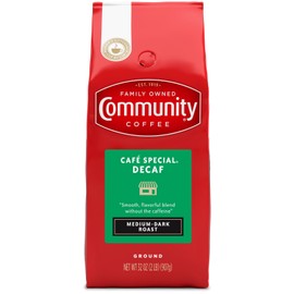 Undisclosed Community Coffee Caf� Special� Decaf Medium-Dark Roast Ground 32 oz Gable Top