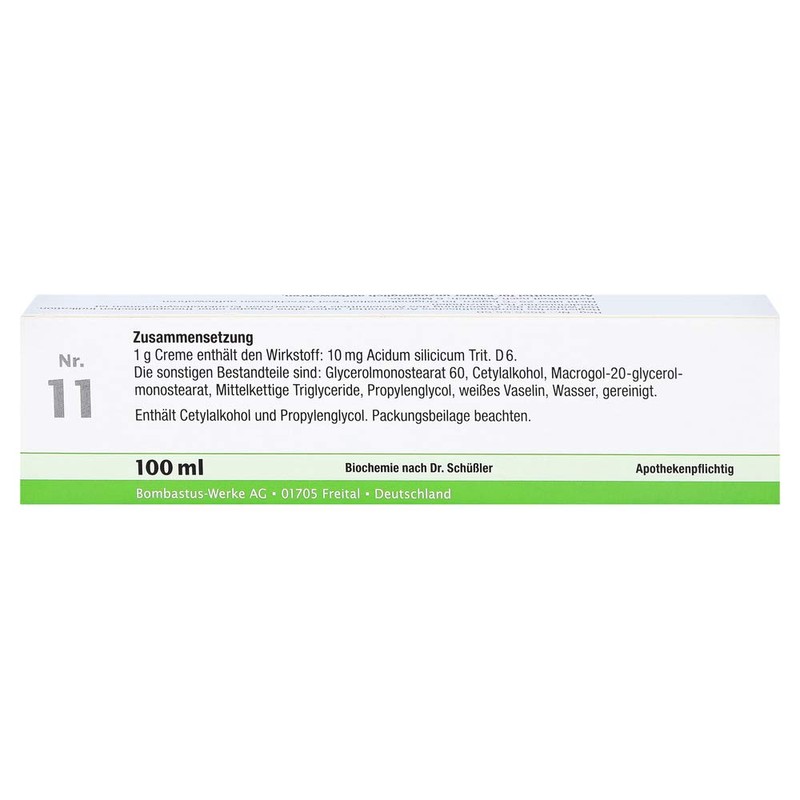 Biochemie 11 Silicea D 6 Cream