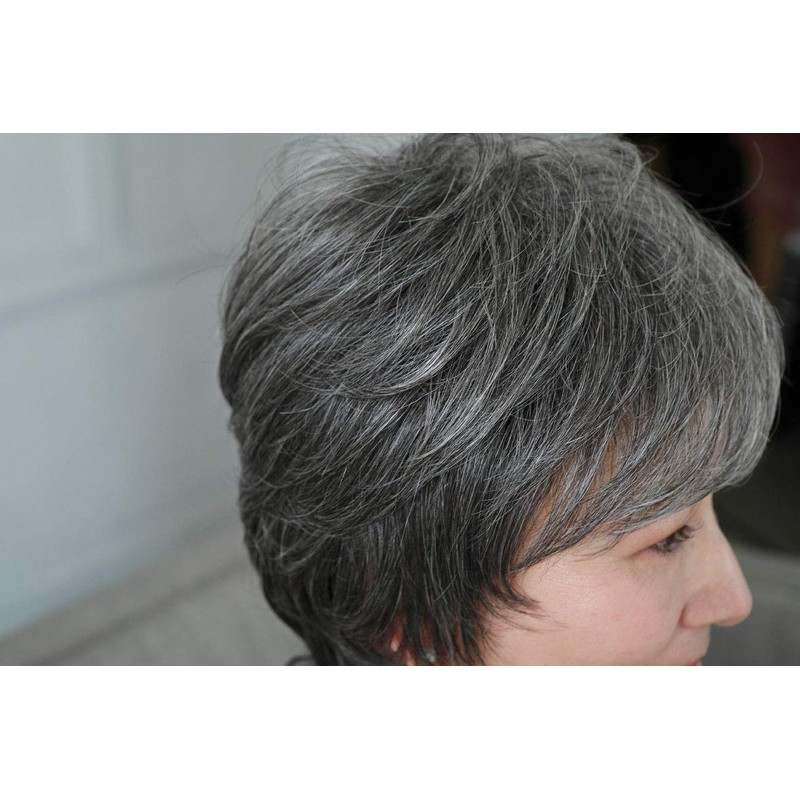 Priscilla A-111 All Wig, Mrs. Minimalist Short, Heat Resistant, TDGH,
