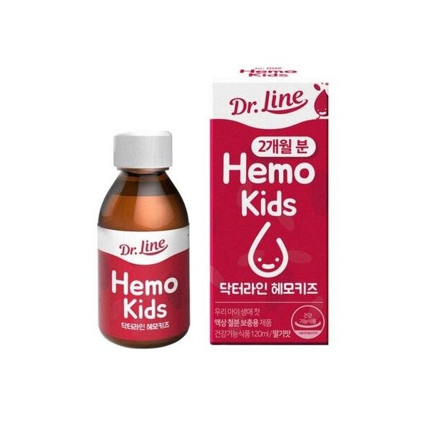 Dr. Line Hemo Kids Delicious Strawberry Flavor Infant Iron Supplement