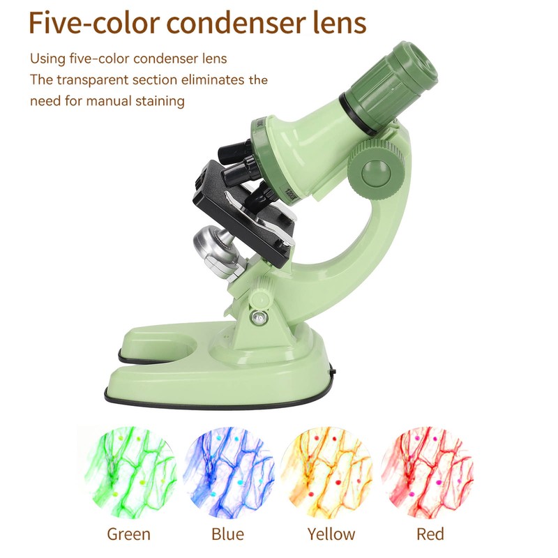 Microscope Toy Educational Biological Laboratory Tool Microscope Toy for Children