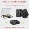 RIOWOIS Passive Bookshelf Speakers for Home Theater Surround Sound, Home