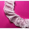 White Gathered Eyelet Lace 1.5” * 5yards