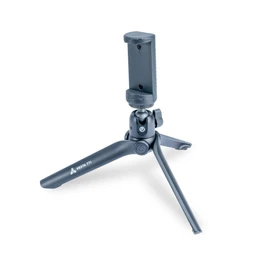 VANGUARD Vesta TT1 BP: Compact & Flexible Aluminium Table Tripod with Smartphone Adapter Ball Head 2kg Capacity Black