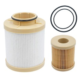 FD-4616 Fuel Filter for Ford F250 F350 F450 F550 Super Duty 2003-2007 6.0L V8, Excursion 2003-2005 Oil Filter 3C3Z9N184CB, 3C349N074BA, 3C3Z9N184CA, FD4604 (Upper Fuel Bowl & Lower Lifter Pump Filter)