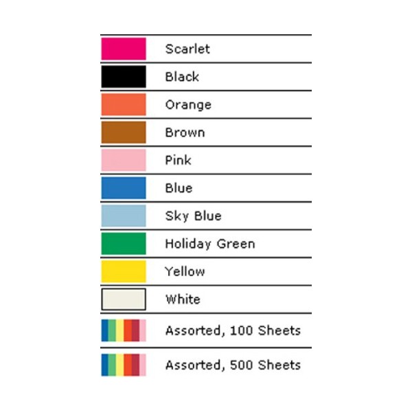 Construction Paper Brown 12X18 -- Case of 10