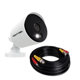 Night Owl CM-DP2L-B-V3 1080p Wired Camera with Spotlight + 60ft BNC Cable