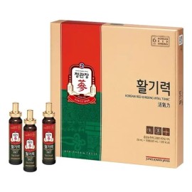 Jeonggwanjang [CheongKwanJang Formula] Vitality 20ml x 16 bottles (ribbon packaging) / [정관장 공식] 활기력 20ml x 16병 (리본포장)