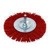 Bellota Nylon Brush Circular Industrial, Flexible Nylon Filament, Silicon Carbide,