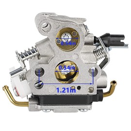 HPENP 506450501 Carburetor with Tune up Kit for Husqvarna 440 435 435E 440E 135 135E 140 140E Jonsered CS2240 CS2240S Chainsaw Replace Zama C1T-EL41A C1T-EL41 Carb