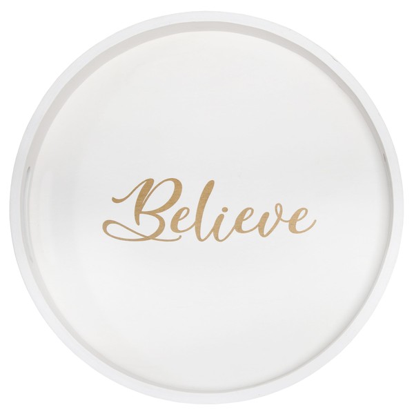Elegant Designs HG1030-WBV 13.75" Sip & Serve Stylish Wooden Decorative