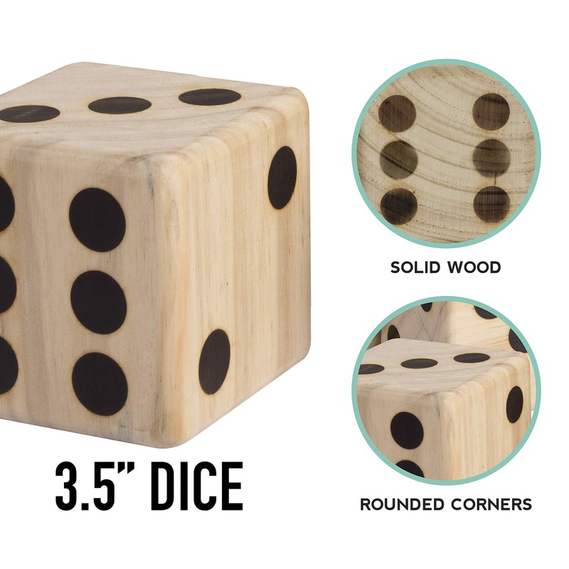 Franklin Sports Life Sized Dice