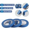 Mr. Pen- Black Masking Tape, 0.6 Inch Wide, 3 Rolls,