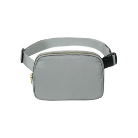 Everywhere Belt Bag for Women Men, Fashion Mini Waist Pack Lightweight Crossbody Bags with Adjustable Strap, Small Fanny Packs for Run, Travel, Outdoor Cycling, Shopping, Grey, Small, Fashion