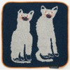 Greeting Life Miroko Machiko Hand Towel Cat MRZ-67 Gray