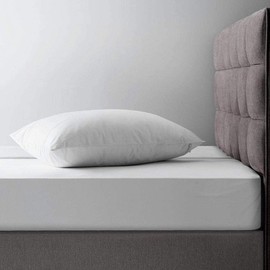 Night Comfort Mattress Protector, Anti Allergy Fully Zipped Waterproof Mattress Encasement with Zip Dust Mite Mattress cover (Cotton Blend, Single)