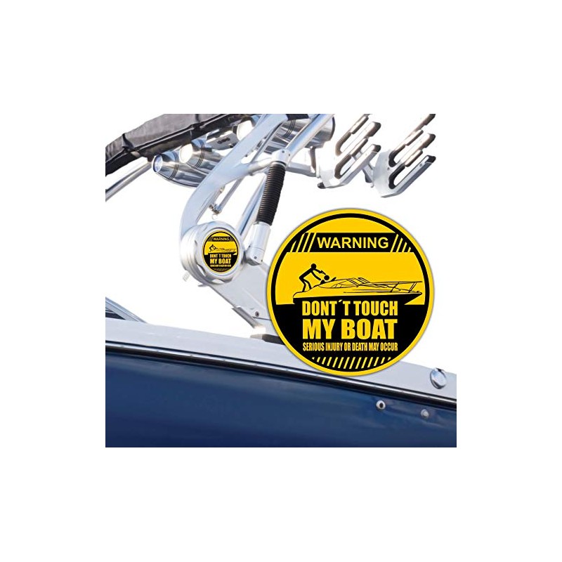 siviwonder Car Sticker Sport Boat Dont Touch My Boat Funny