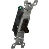 Leviton S00-01451-02S Framed Grounded Toggle Switch, 120 V, 15 A,