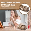 Makeup Bags with Leopard Cosmetic Bag Women Multifunctional Travel Toiletry
