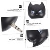 Tofficu 2Pcs Portable Headphone Splitter Way Audio Adapter Headphone Connector