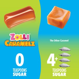Zolli Caramelz - Irresistibly Delicious, Sugar-Free Treats with Natural Colors, Dairy-Free Formula